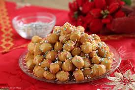 Strufoli Napolitane (Garbanzos de Navidad)