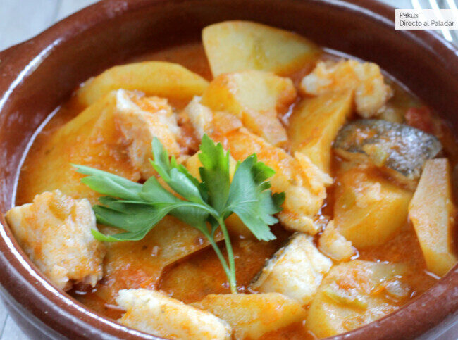 Guiso de Bacalao con Patatas